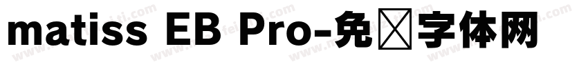 matiss EB Pro字体转换